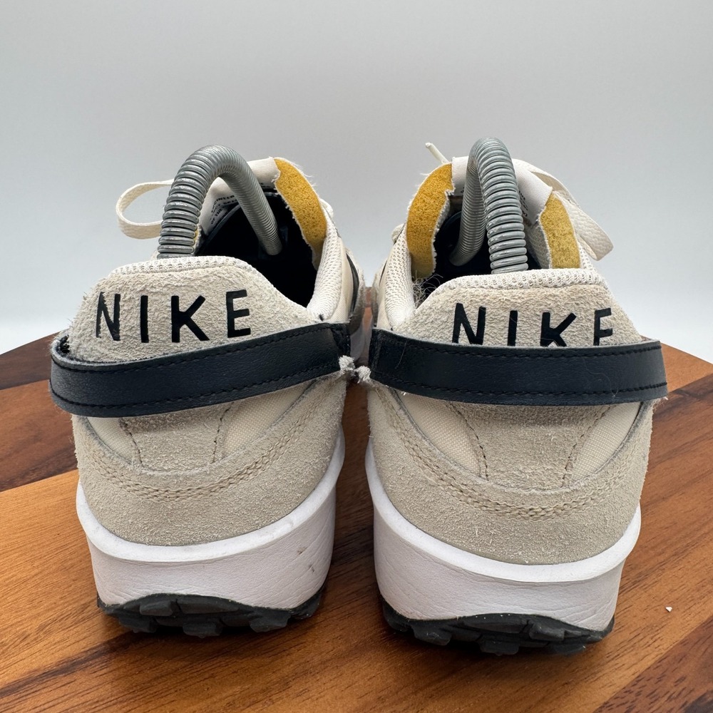 Nike Waffle Debut Shoes Womens 11.5 Beige Black Running Athletic Sneakers - Picture 5 of 10